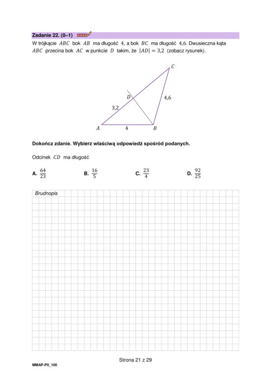 Matura próbna 2023 z matematyki. Arkusze CKE
