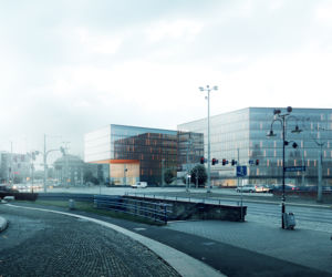 Nowa inwestycja we Wrocławiu – kompleks biurowy Cuprum Square. Inwestorem jest Cuprum Development  