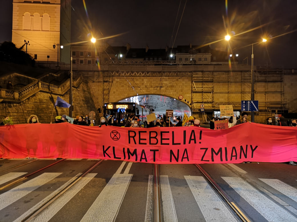 Blokada trasy W-Z