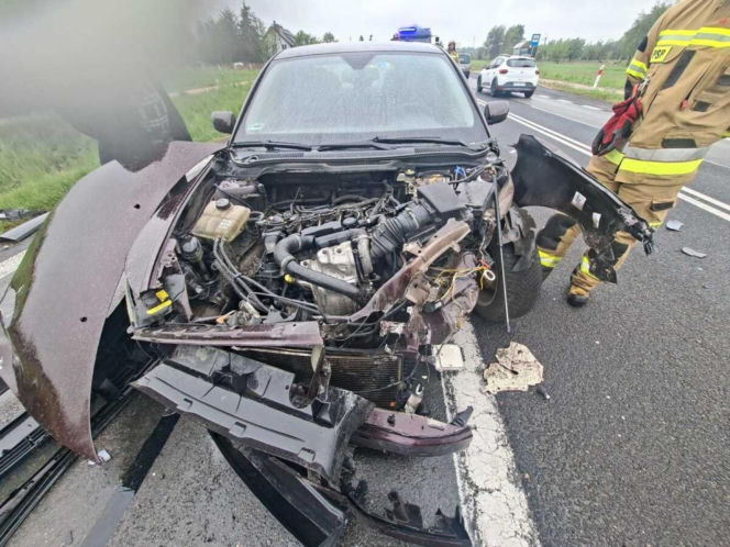 Wypadek w miejscowości Atalin (16.05.2026)