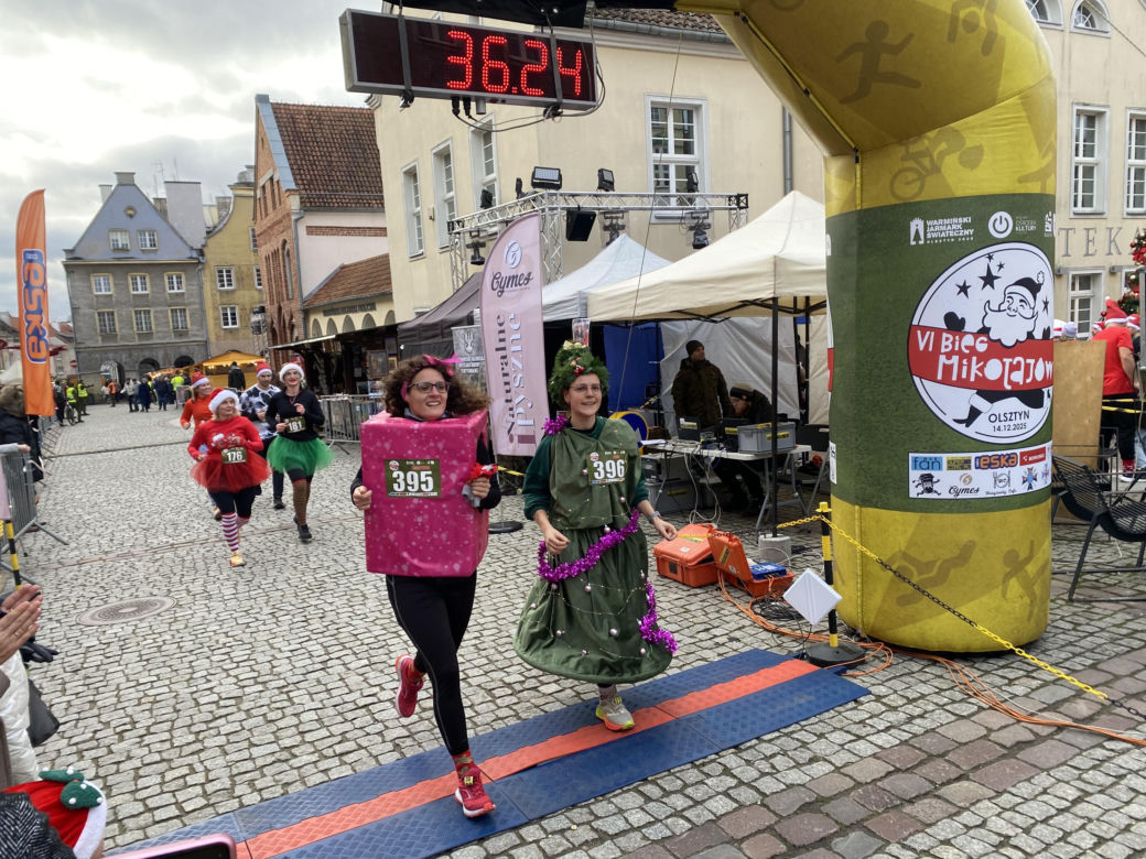 6. Bieg Mikołajów w Olsztynie cz.2