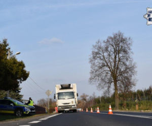 Potrącenie 46-latka na drodze krajowej
