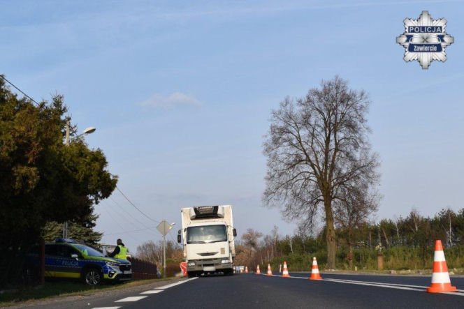 Potrącenie 46-latka na drodze krajowej
