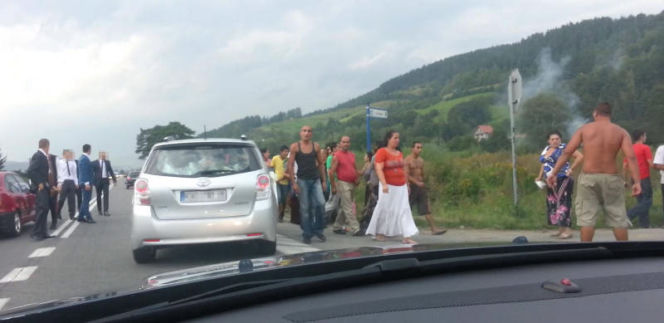 Maszkowice: Cyganie napadli na orszak weselny.
