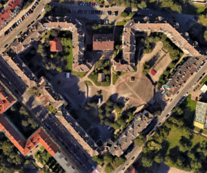 Szczecin w szczególe według Google Earth