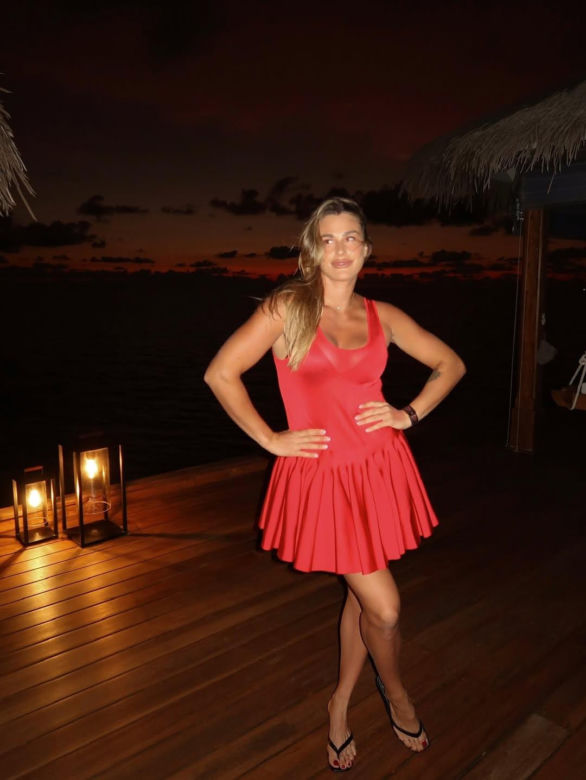 Aryna Sabalenka na Malediwach