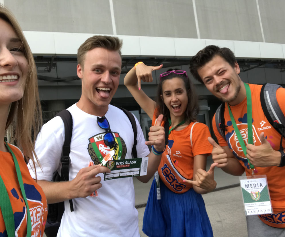 ESC na meczu Śląska Wrocław