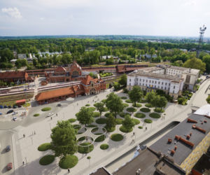 Plac Dworcowy w Opolu