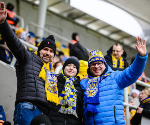 Arka Gdynia - GKS Katowice: Zdjęcia kibiców z meczu 22. kolejki PKO BP Ekstraklasy