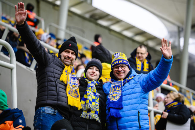 Arka Gdynia - GKS Katowice: Zdjęcia kibiców z meczu 22. kolejki PKO BP Ekstraklasy