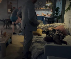 Barwy szczęścia, odcinek 3272. Bazylow (Andrzej Szeremeta), Sonia (Weronika Nockowska)