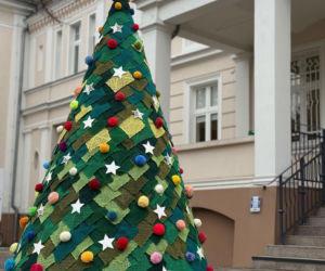 Kościan: choinka, którą zrobili mieszkańcy