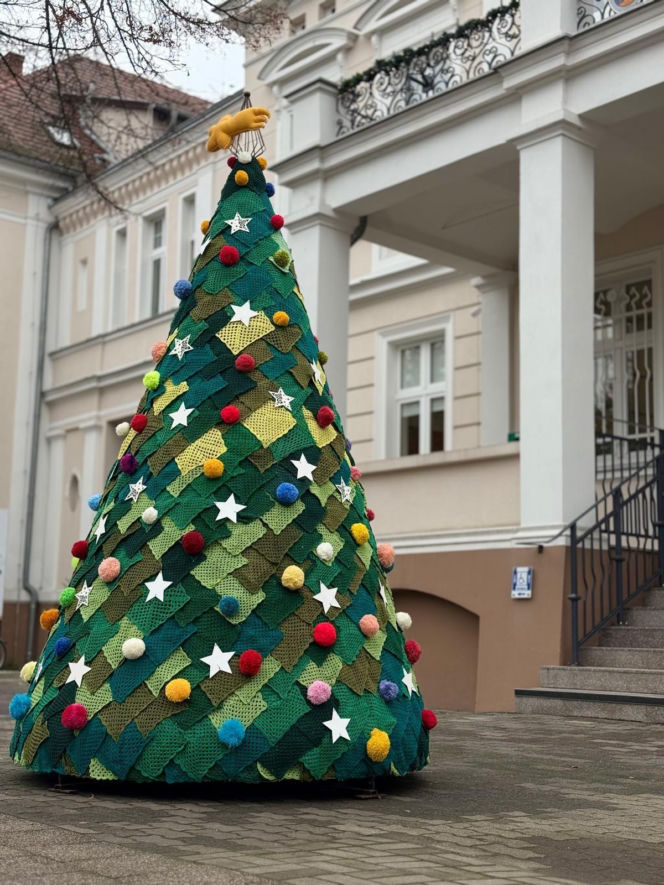 Dziargana choinka w Kościanie