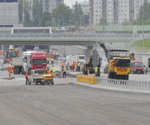 Korki na S2 po zamknięciu zawrotki 