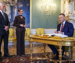 Marta Nawrocka w Czechach