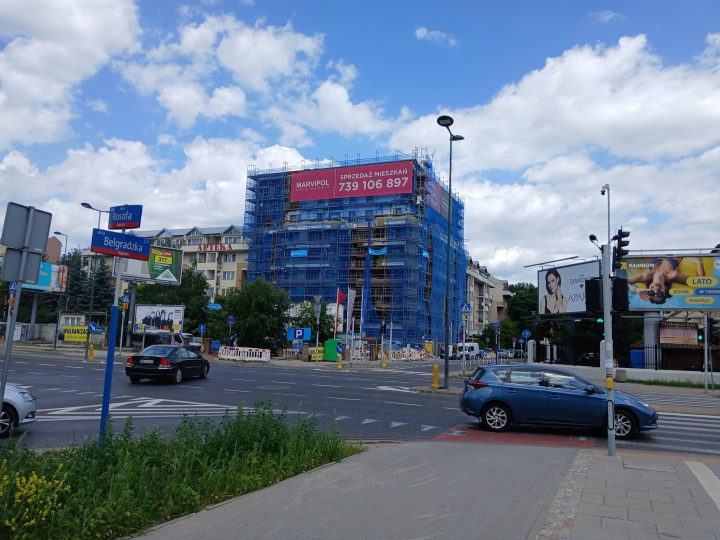 Budowa inwestycji mieszkaniowej Sengera 1 w Warszawie