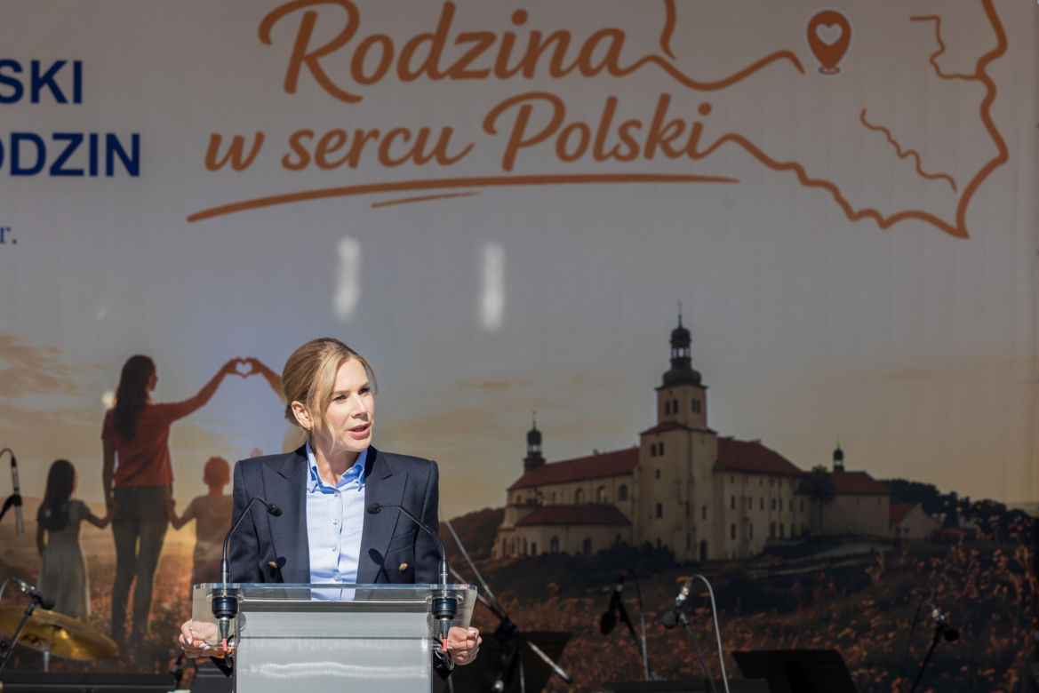 Udział Pierwszej Damy w XIV Ogólnopolskim Zjeździe Dużych Rodzin