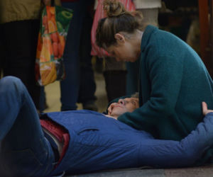 Pierwsza miłość. Kinga (Aleksandra Zienkiewicz), Artur (Łukasz Płoszajski)