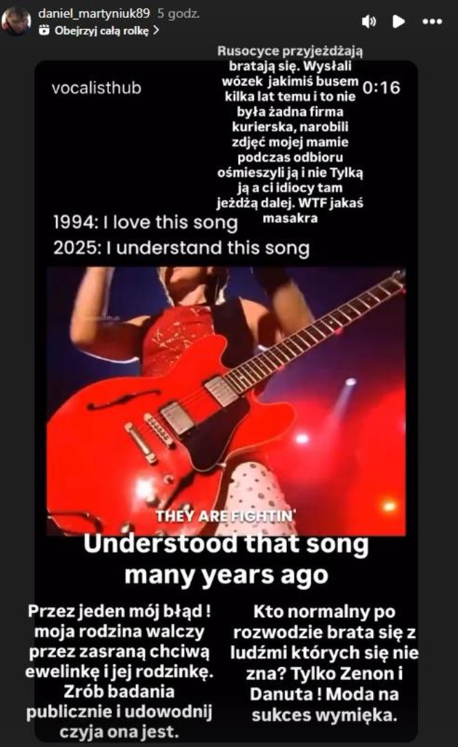 Tuż przed Wigilią Daniel Martyniuk znów uderza we własne dziecko. I w rodziców. Jakie będą święta?