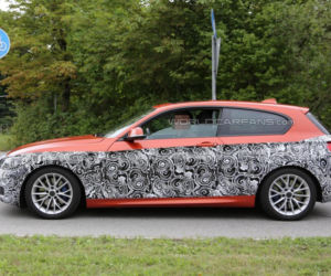 BMW Serii 1 po liftingu - zdjęcia szpiegowskie