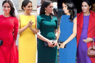 Najlepsze ciążowe stylizacje Meghan Markle. Co księżna Sussex nosiła będąc w ciąży?