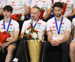 Złoci medaliści ME przywitani przez kibiców na lotnisku
