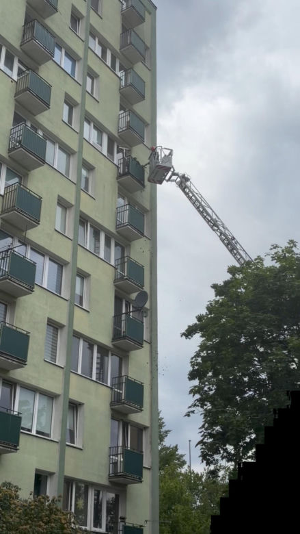 Pożar na Pradze 11.05.2026