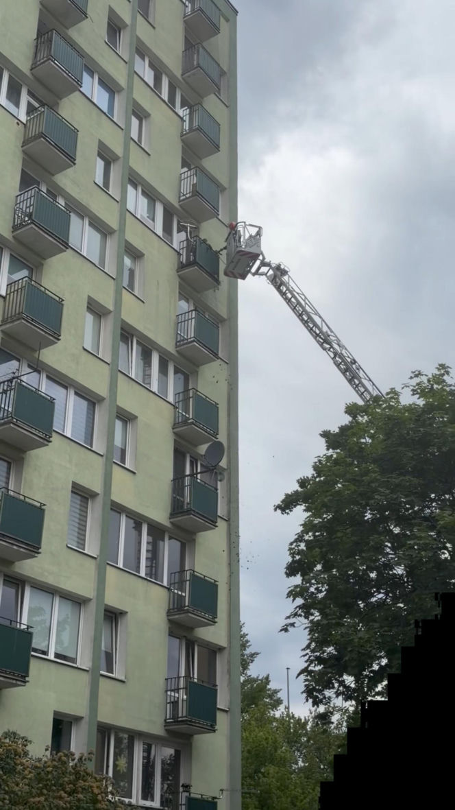 Pożar na Pradze 11.05.2026