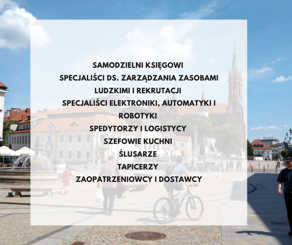 Białystok. W tych zawodach znajdziesz pracę w 2020 roku