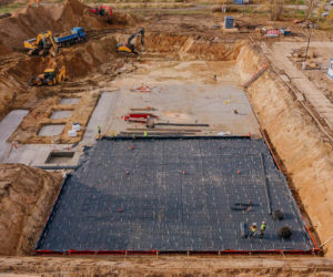 Budowa aquaparku Widzew - stan listopad 2025