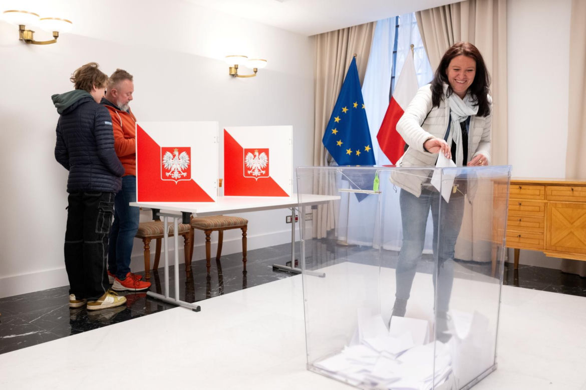 Wybory prezydenckie 2025 - Wilno 