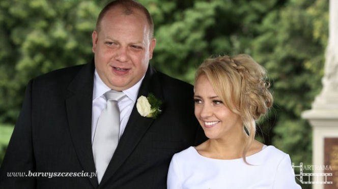 Barwy szczęścia. Sabina (Barbara Kurzaj), Andrzej Tomala (Bartłomiej Nowosielski)