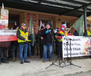Protest rolników w Rzeszowie. „Będziemy tracić z roku na rok”