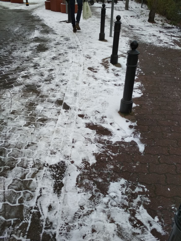 Atak zimy w Warszawie