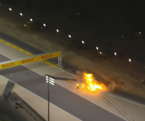 Wypadek F1 GP Bahrajnu