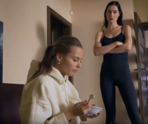 Barwy szczęścia, odc. 2015. Julita (Katarzyna Sawczuk), Diana (Małgorzata Krukowska)