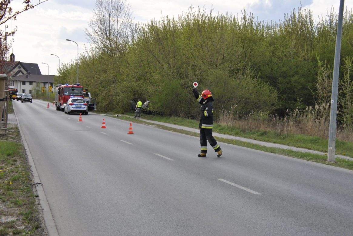 Wypadek na ul. Kadetów