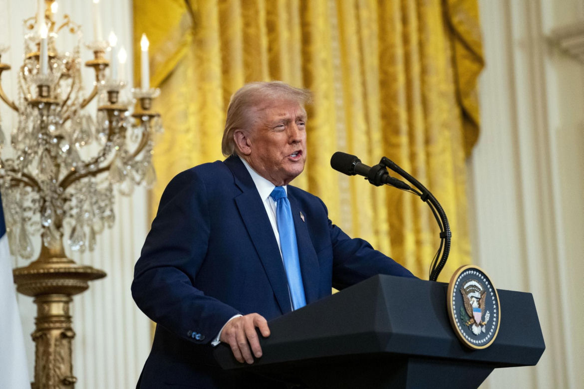 "Kilka krajów gotowych wysłać wojska na Ukrainę". Prezydent wprost po spotkaniu z Trumpem