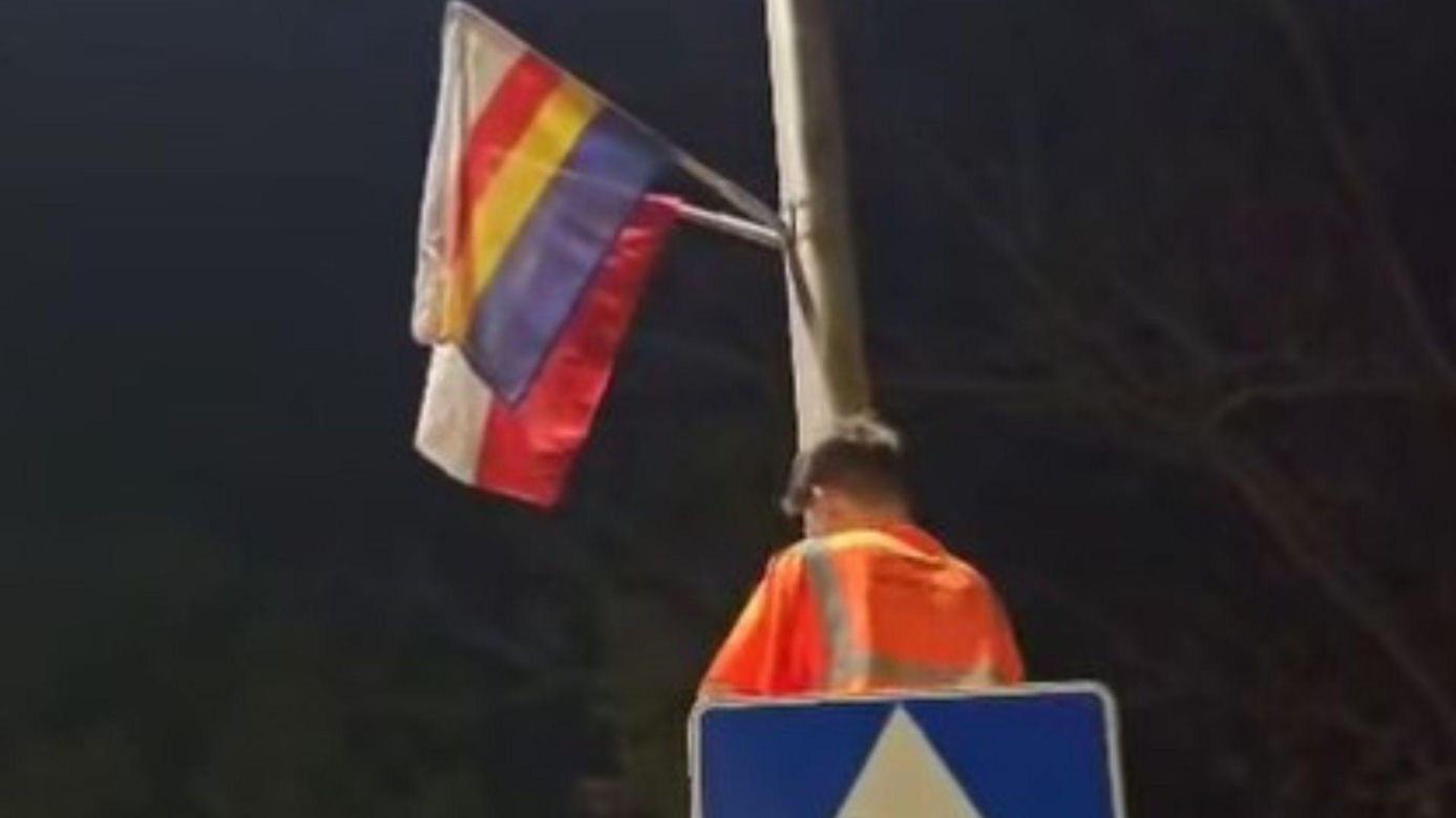 Flaga Puław pomylona z flagą Ukrainy i LGBT. Wylała się fala hejtu!