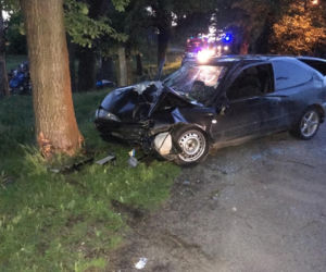 Wypadek w miejscowości Dłużec