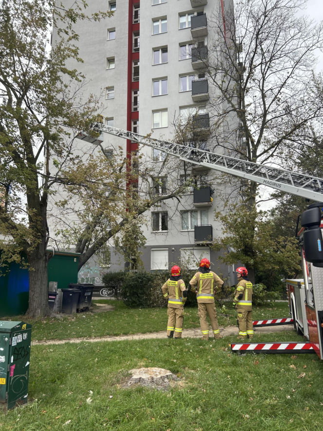 Potworne skutki wichury w Warszawie