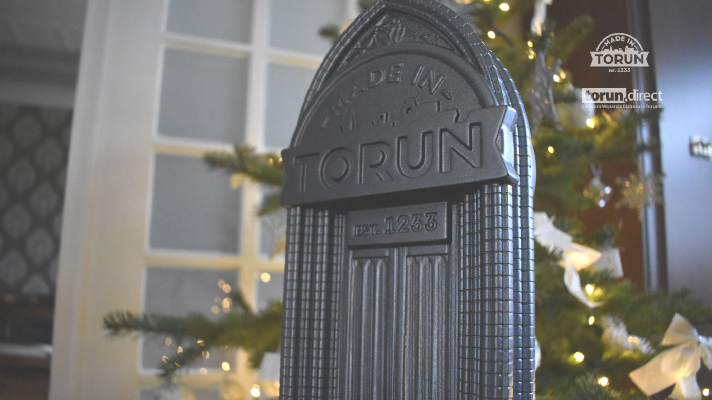 Znak Made in Toruń z nową, opatentowaną statuetką!