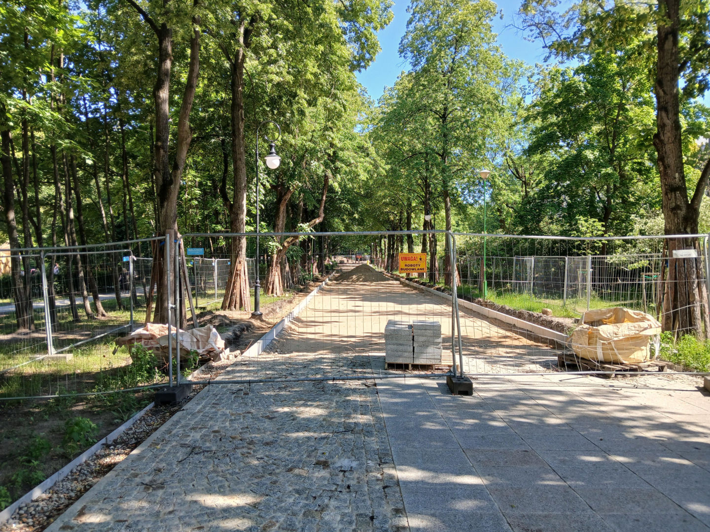 Przebudowa parku Planty w Białymstoku
