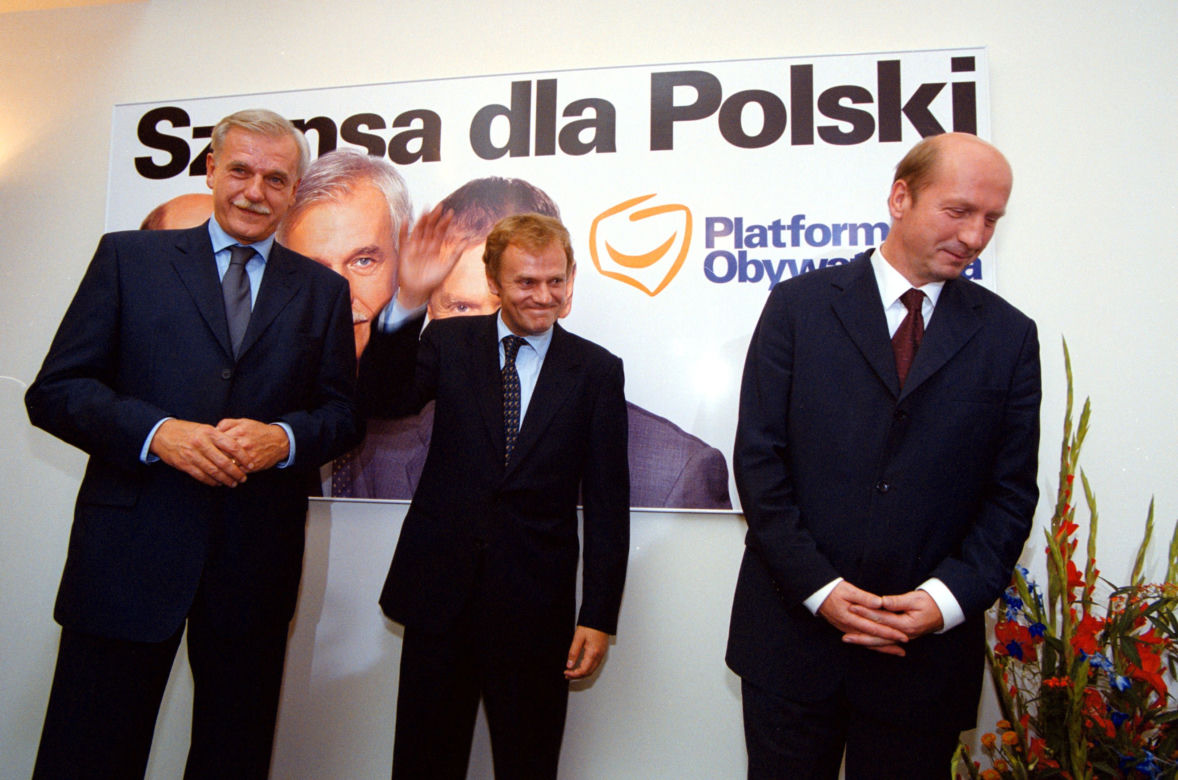 Olechowski, Tusk, Płażyński