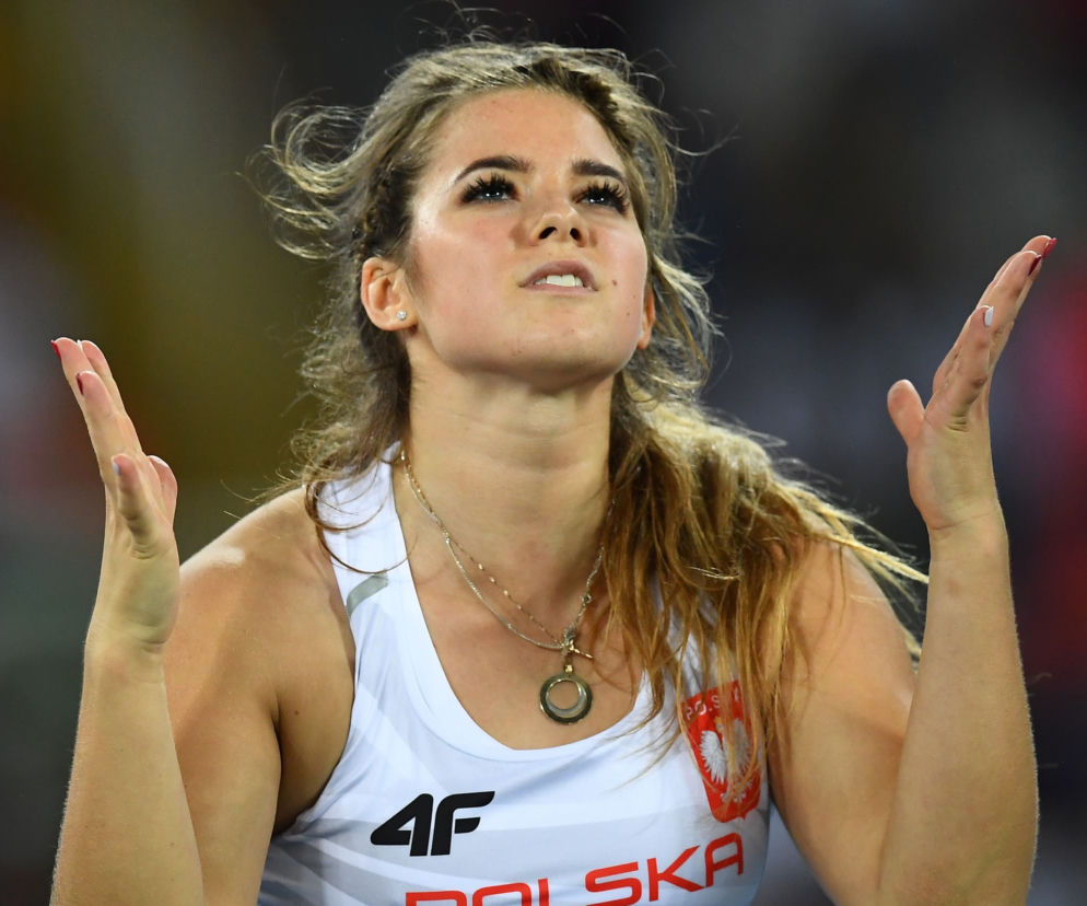Oszczepniczka Maria Andrejczyk z gestem bezsilności. O wynikach Mistrzostw Europy przeczytasz na SE Supersport.