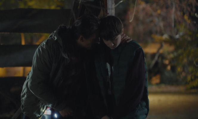 M jak miłość odc. 1921. Franek (Jarosław Śmigielski), jego ojczym (Marcin Sitek)