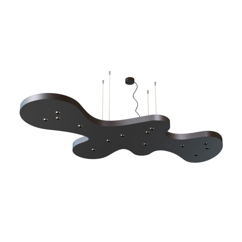 Design falujący. Lampa wisząca York, Cleoni
