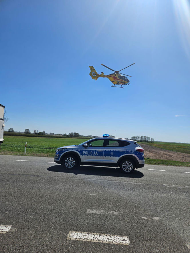 Krzesk-Królowa Niwa: Zderzenie BMW z dostawczakiem