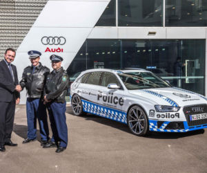 Audi RS4 Avant w służbie australijskiej policji