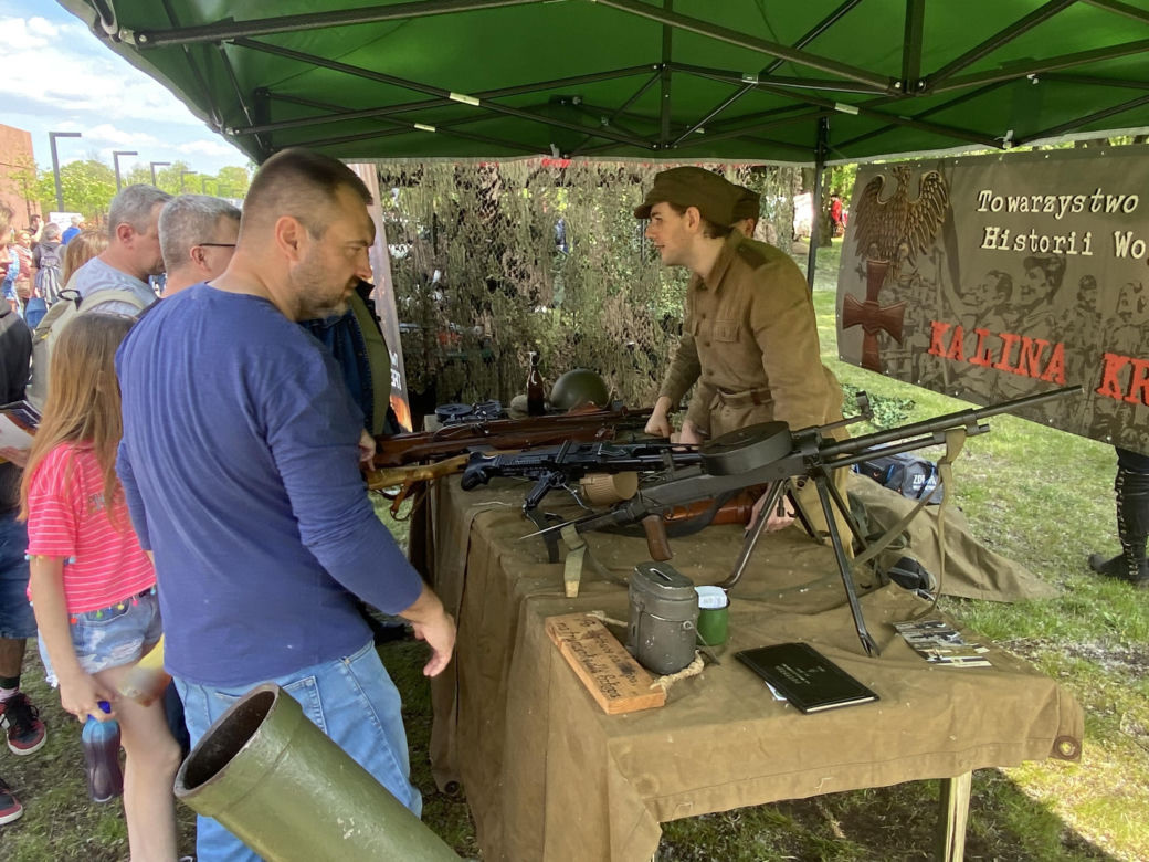 Piknik historyczny przy Muzeum Wojska Polskiego